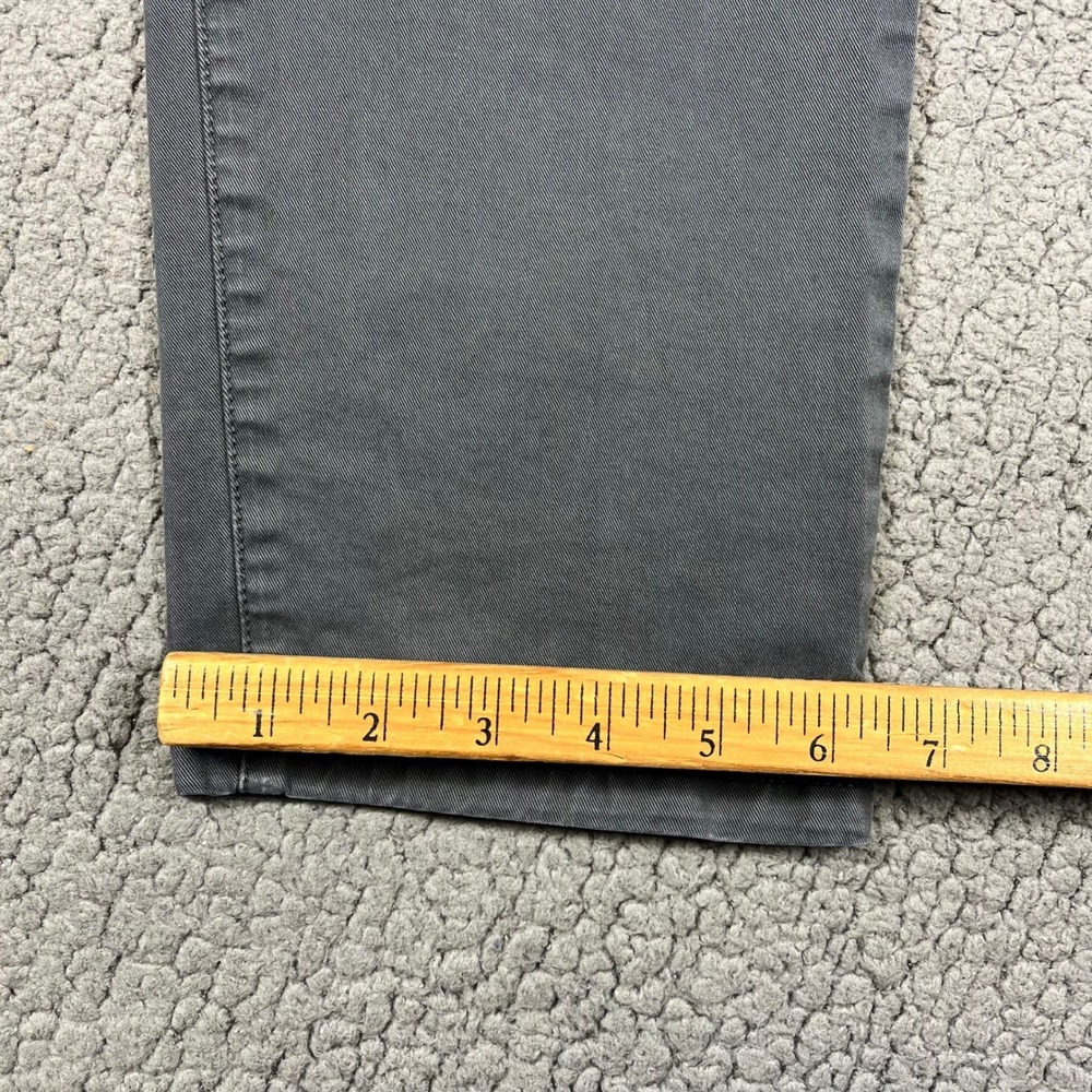 Flint and Tinder 365 Pants Mens Size 33 Grey Slim Fit Cotton Stretch Chinos 5400 - Picture 11 of 12